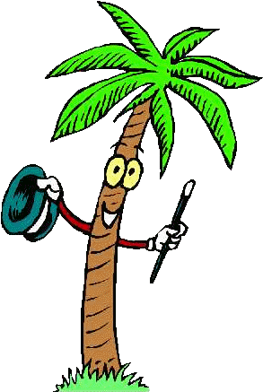 Palm Tree Clip Art - Palm Tree Clip Art (300x444)