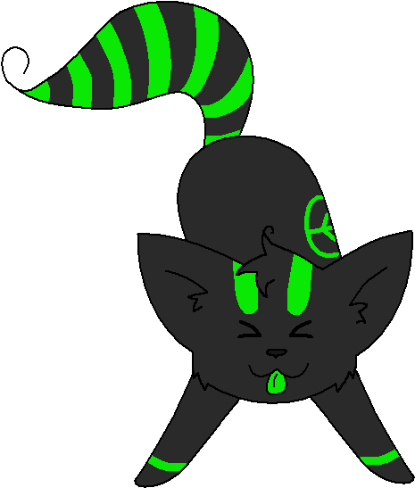 Animated Army Pictures - Black Cat (928x684)