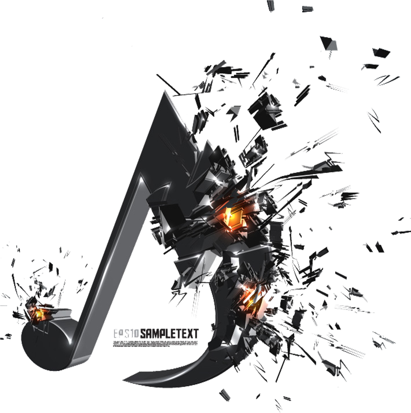 Musical Note Illustration - Musical Note Illustration (2362x2362)