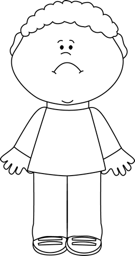 My Cute Graphics Boy Clipart Black And White (264x500)
