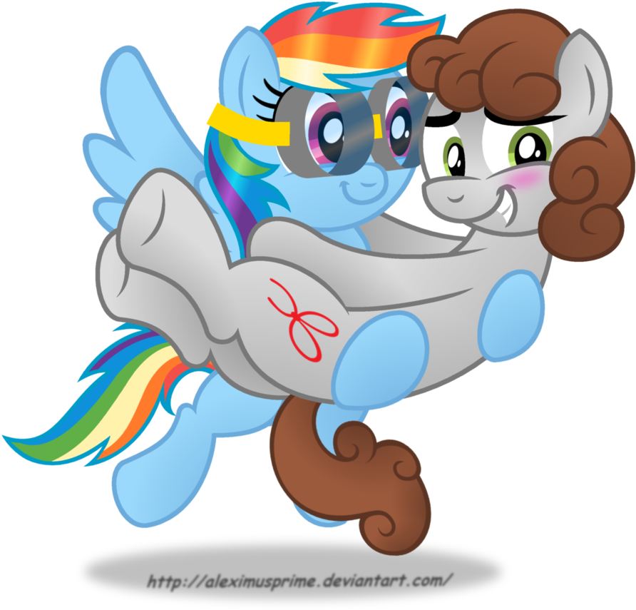 Hold On Tight By Aleximusprime - Cartoon (907x881)