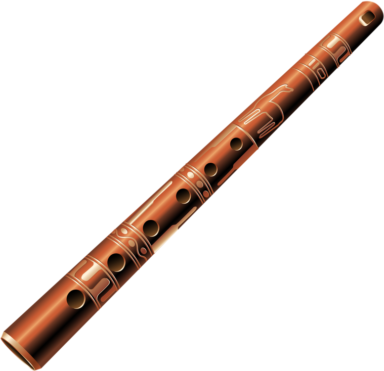 Clipartmusic Instrumentsmusic Notes - Flute (800x762)