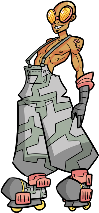 Jet Set Radio Redesign Project 7/19 - Jet Set Radio (500x750)