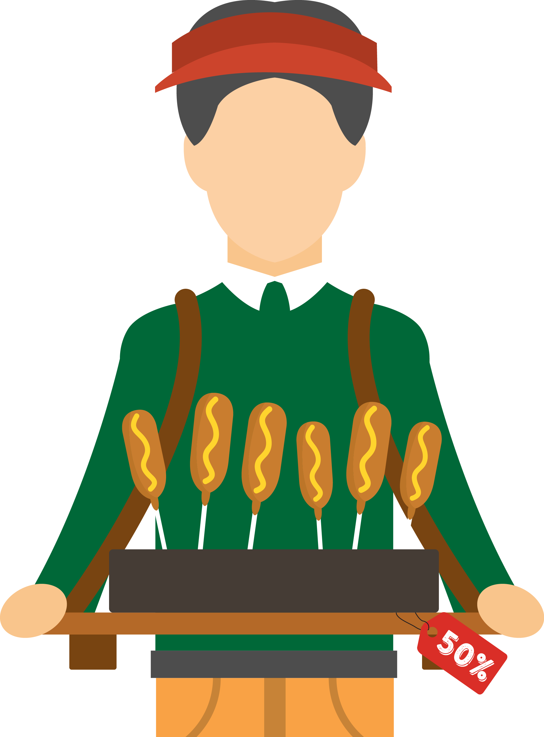 Hot Dog Sausage Hamburger Fast Food French Fries - Hot Dog (2070x2805)