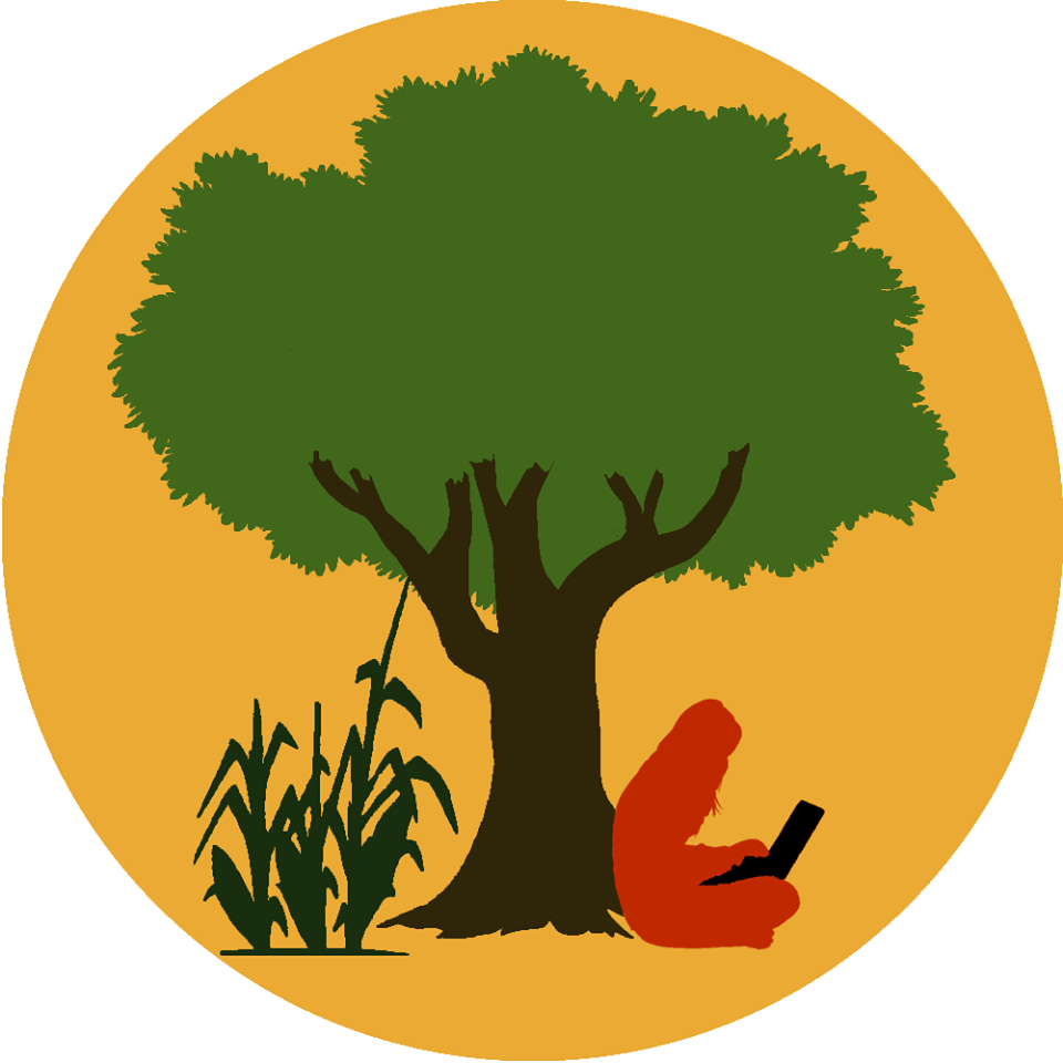 Logo Of Eco Hack Farm, A Person Sitting Under A Tree - Tree (960x960)