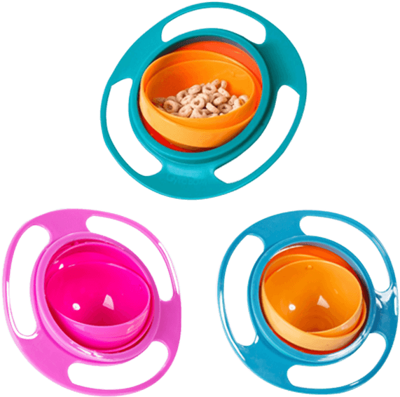 Non Spill Bowl - Gyro Bowl (600x600)