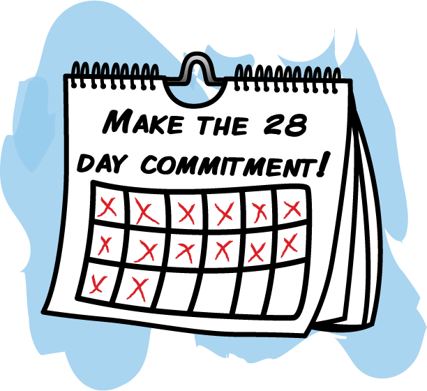 8 Ways To Keep Your New Year Resolution And Create - Calendar (612x560)