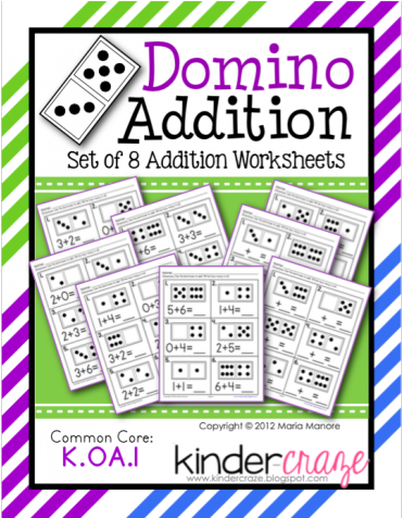 Addition Worksheets Year - Addition Worksheets Preschool Domino (475x475)