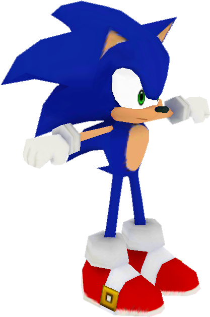 Download Zip Archive - Sonic Lost World 3ds Model (750x650)