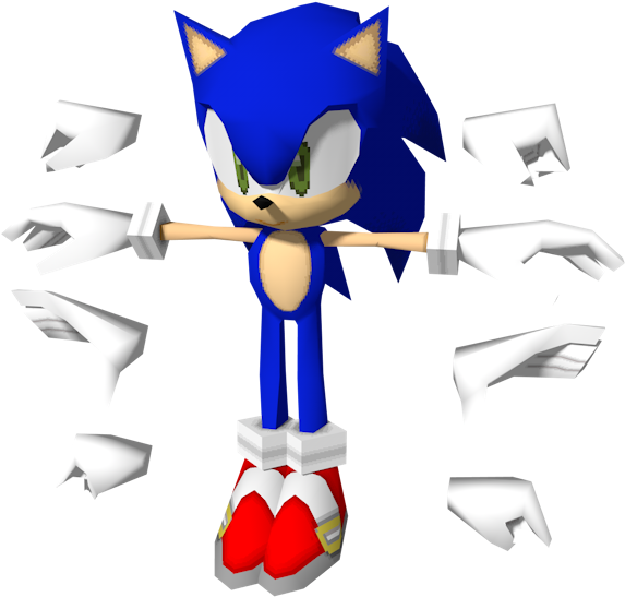 Download Zip Archive - Sonic Rush Blaze Model (750x650)