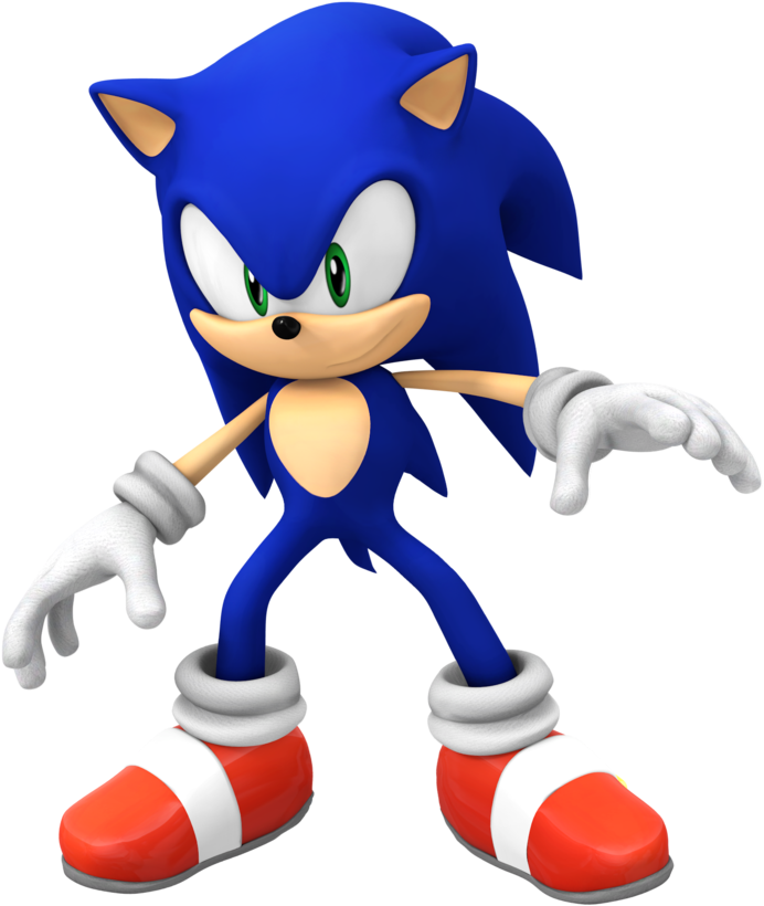 This Is A New Model Of Sonic Based Off His Appearance - Sonic Adventure 2 Sonic Upgrades (894x894)