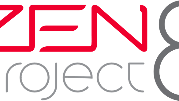 Alluring Zen Project 8 Programm - Zen Project 8 Logo (585x329)