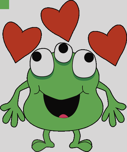 Monster Clip Art Friendly Monster Clipart - Ruimtewezen (419x500)