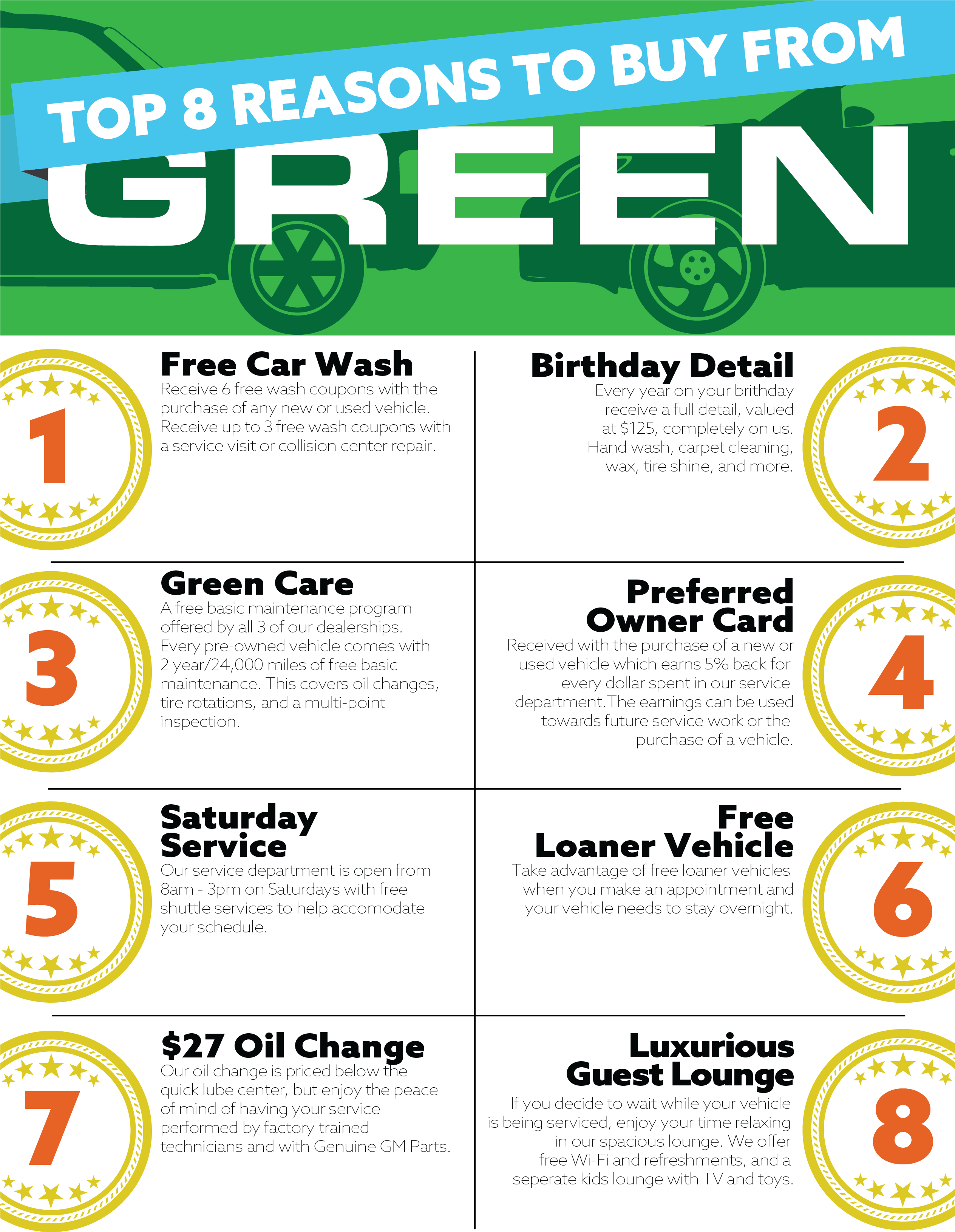 Green Chevrolet Is A East Moline Chevrolet Dealer And - Advantage Of Green Vehicle (2527x3269)