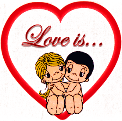 Last Week I Posted A Photo Of A Medallion I Have Had - Cartoon Heart In Love (400x396)