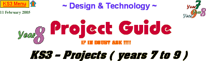 Year 8 Project Menu Covering Travle Games, Lever Toys, - Cdl (702x210)