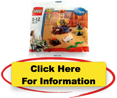 Elements Lego Toy Story 3 Mini Set 30072 Woodys Camp - Lego Toy Story 30072 - Woody Camp Fire Promo Set (400x334)