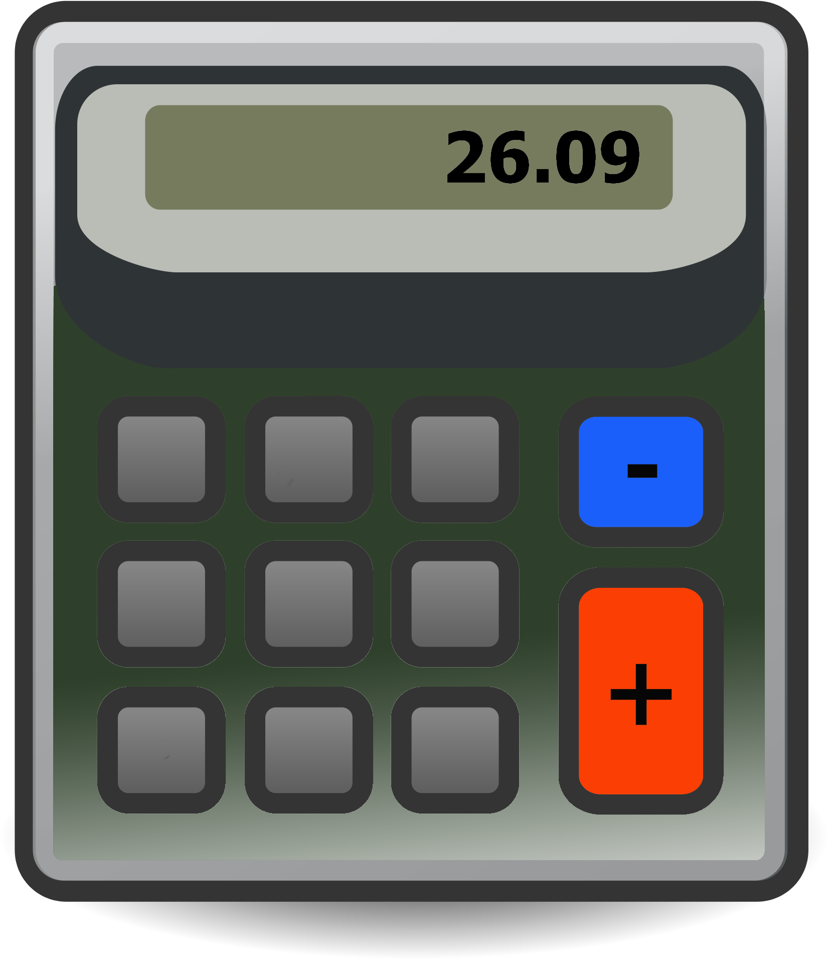 Accessories Calculator 2 - Calculator With Pi (2000x2000)