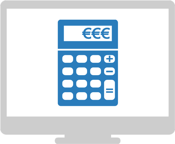 Download The Profit Calculator In Excel Here To Calculate - Calculator Icon Png (800x546)