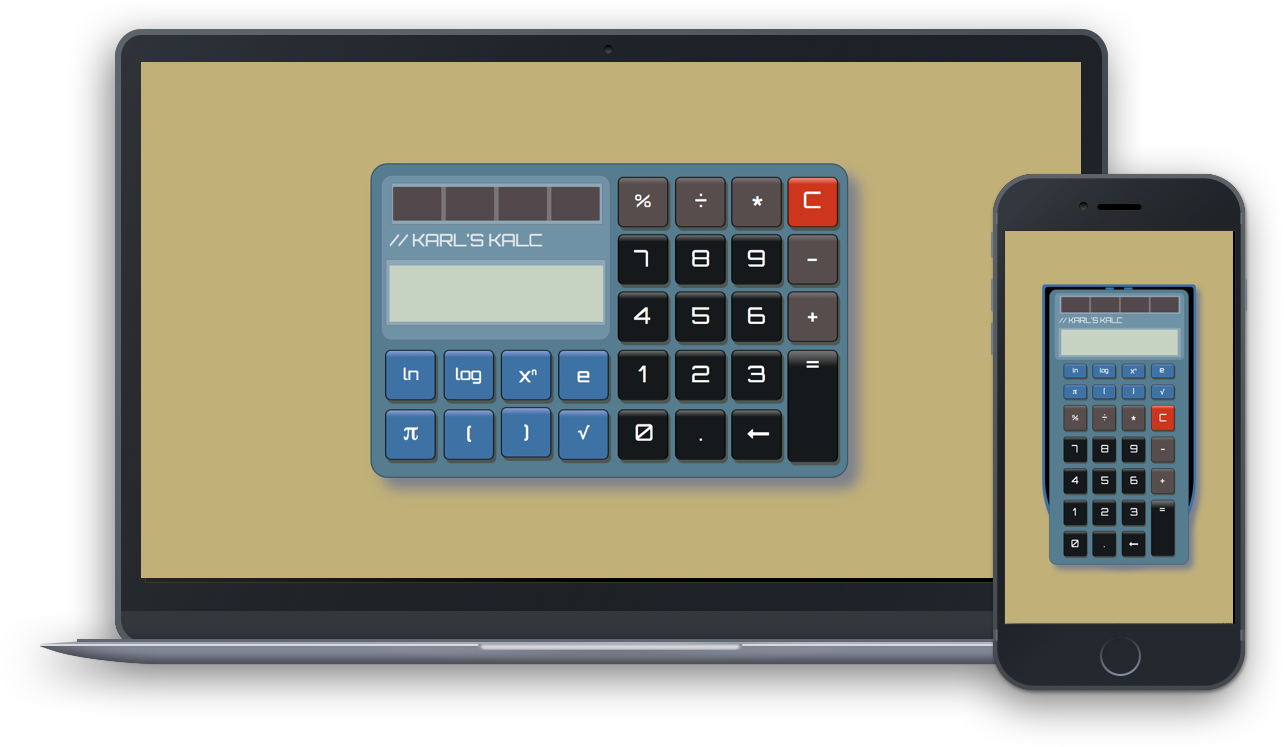 Calculator App Preview - Calculator (1284x747)