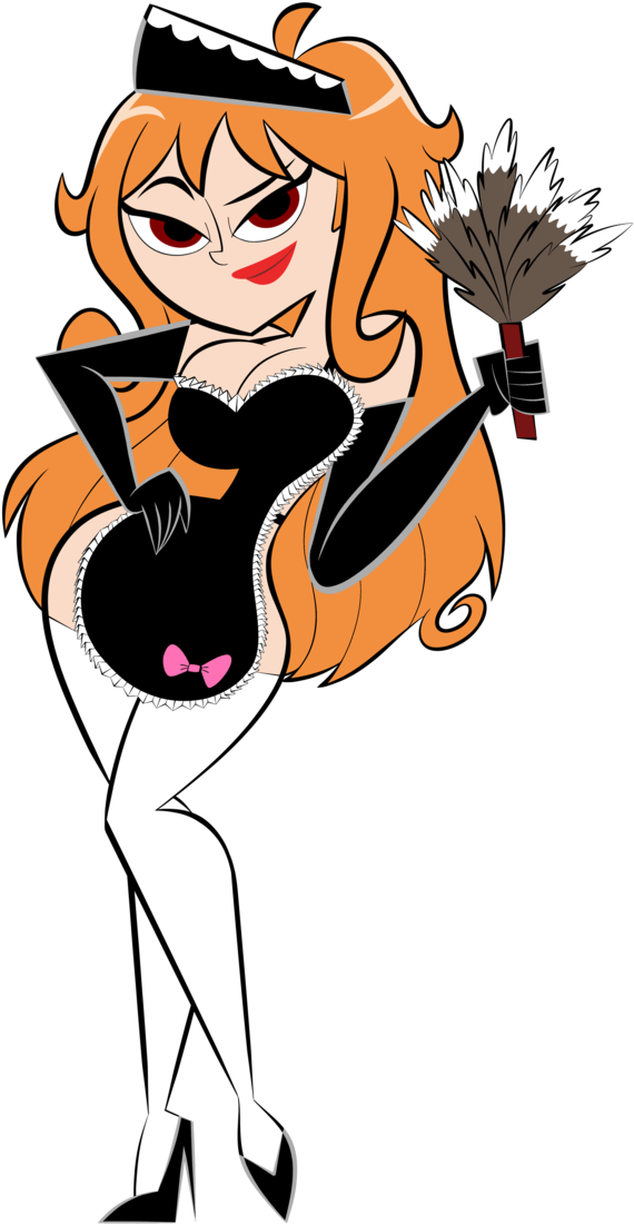 Sexy Maid Nami By Ck Draws Stuff - Cartoon (703x1136)