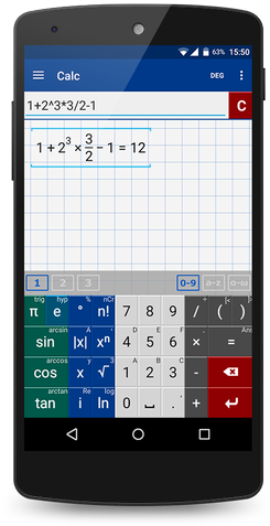 Graphing Calculator With Algebra - Smartphone (277x500)