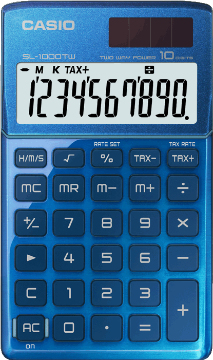 Sl 1000tw Bu S Eh - Casio Sl 1000 Calculator (700x700)
