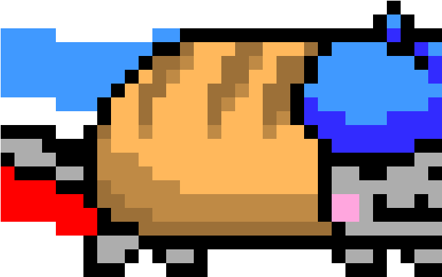 Nyan Cat Png Transparent Images - Nyan Cat (640x480)