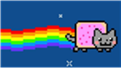 Nyan Cat And Rainbow Icon - Nyan Cat (420x420)