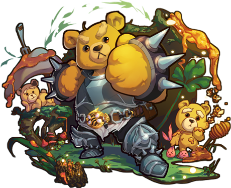 Honey Bear - Monster Warlord Bear (460x374)
