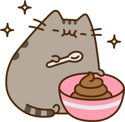Cat Food Pusheen Kitten - Pusheen The Cat Baking (512x512)