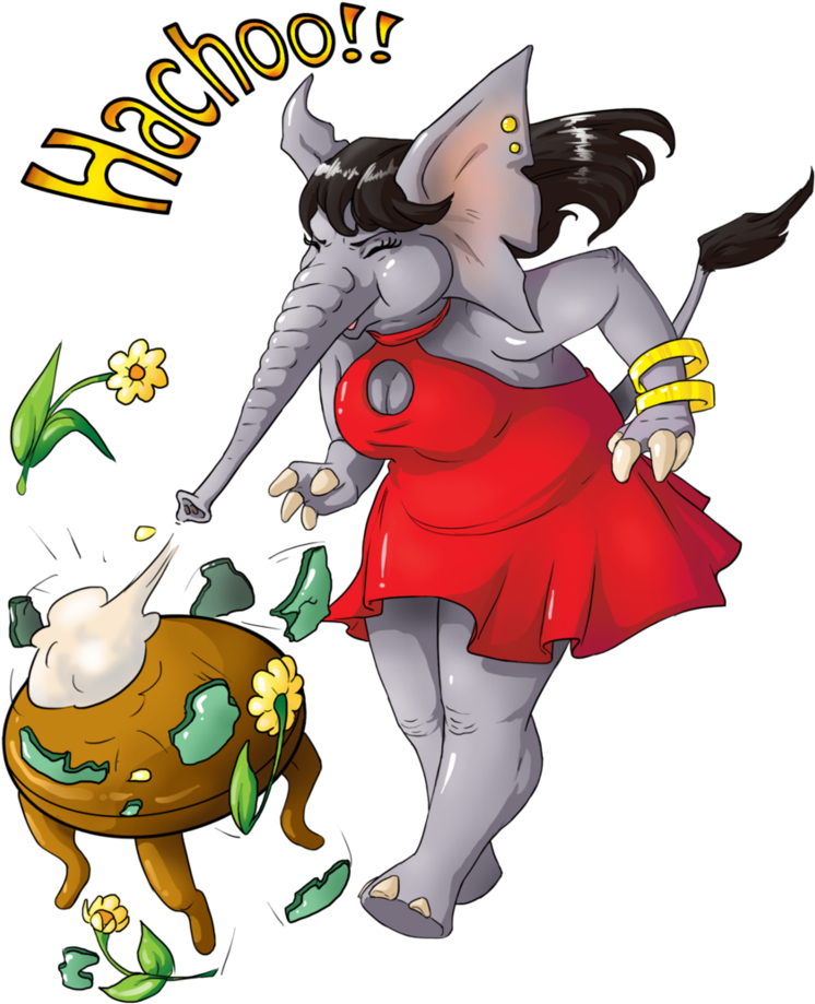 Elephantidae War Elephant Drawing Female - Digital Art (800x1000)