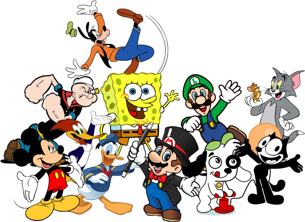 Cartoon Meeting By Luigiparty64 Cartoon Meeting By - Popeye The Sailor Man (1024x819)