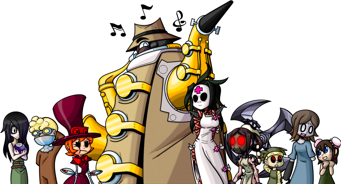 Cartoon Vertebrate Horse Like Mammal Fictional Character - Skullgirls Big Band X Peacock (1195x663)