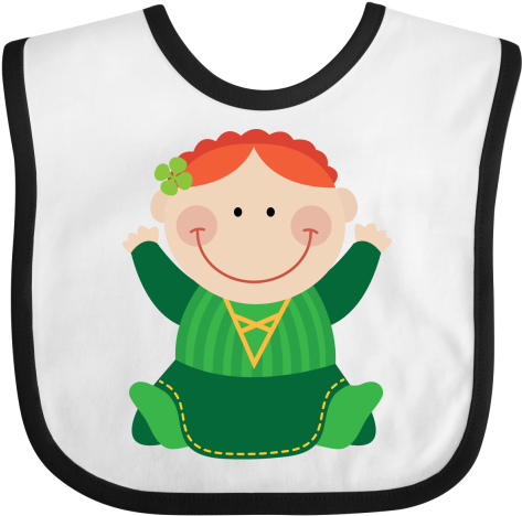 Explore Girl Baby Bibs, St Patrick's Day, And More - Bib (480x480)