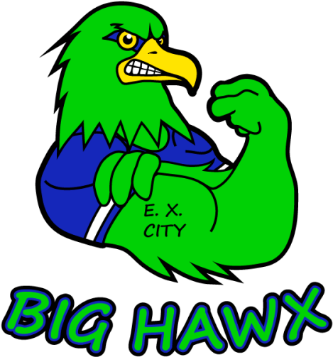 The New Logo Has A Hawk Carrying A Football - The New Logo Has A Hawk Carrying A Football (540x540)