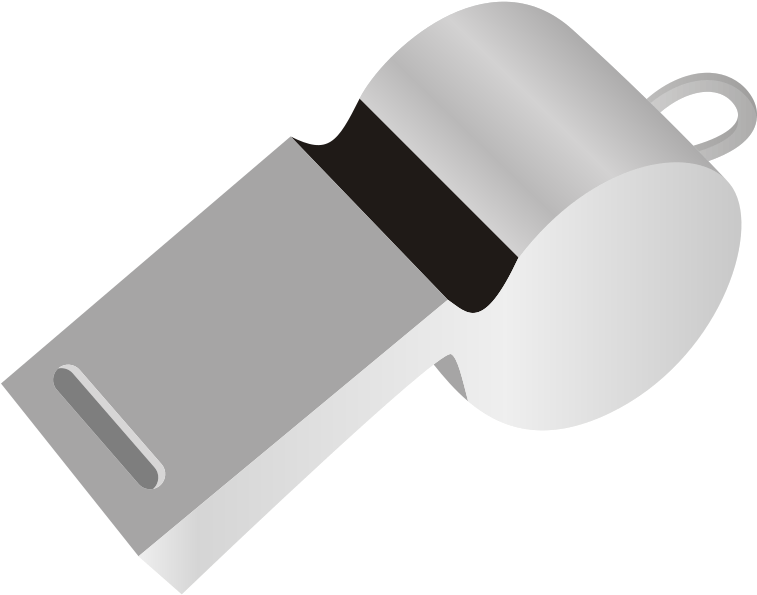 Football Referee Whistle - Football Whistle (1024x1024)