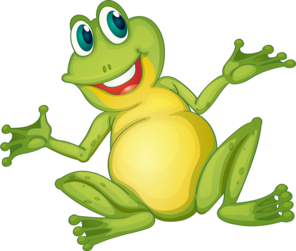 Grenouilles,frog - Funny Cartoon Frogs (600x509)