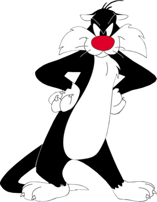 Cerca Con Google - Sylvester Looney Tunes Png (311x400)