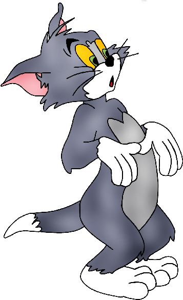 Tom Cat Cartoon Tom And Jerry Nibbles Character - Tom From Tom And Jerry (600x600)