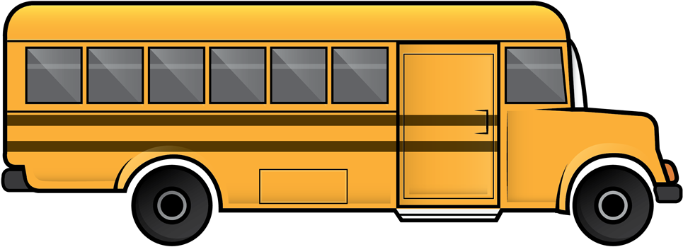 Free Clip Art School Bus Autobus Clipart - Clip Art School Bus (1000x405)