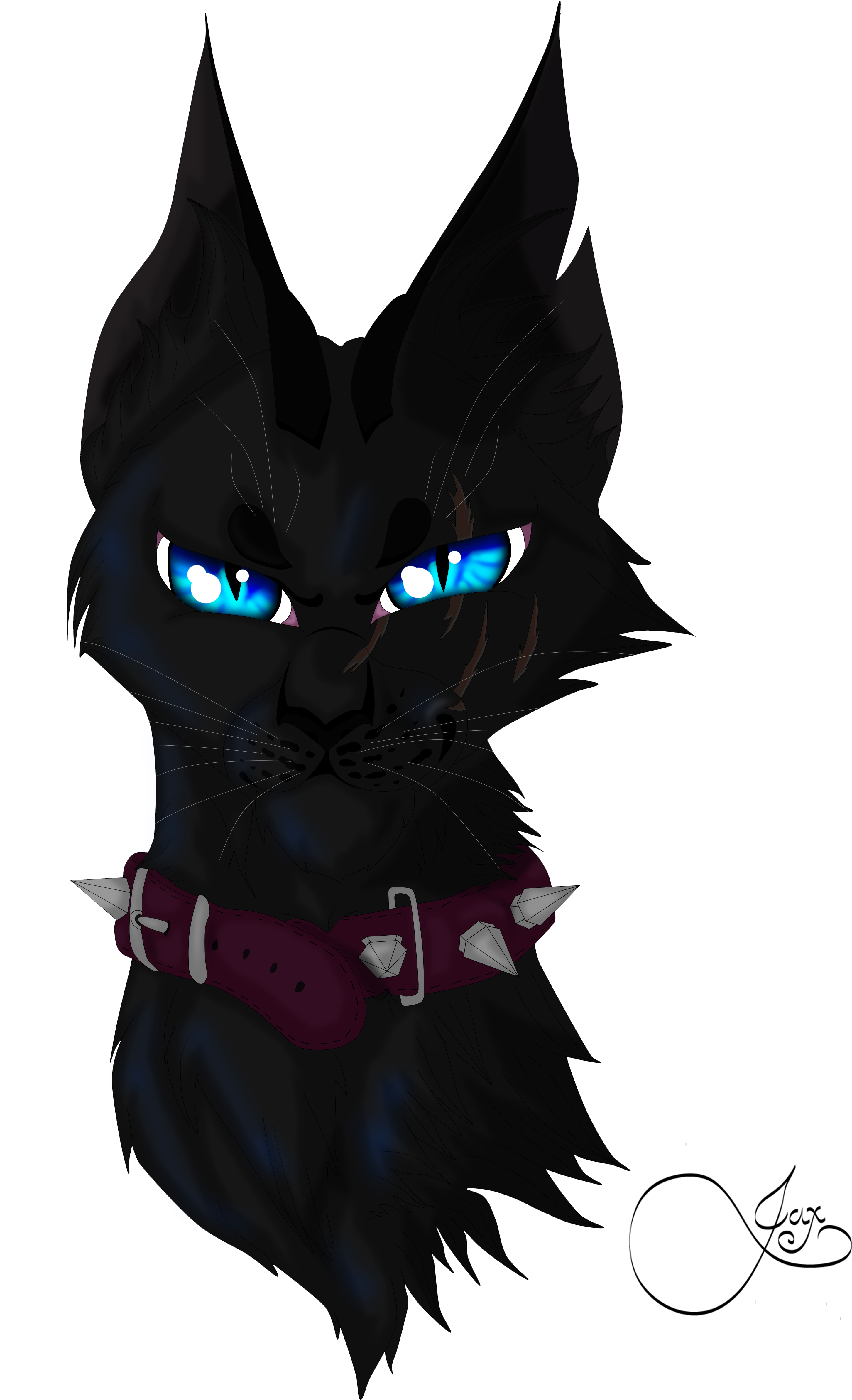 Cat The Rise Of Scourge Warriors Drawing Deviantart - Warrior Cats Scourge Head (3506x5274)