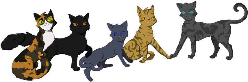 Thunderclan Med - - Cartoon (900x675)