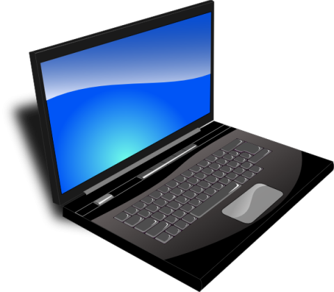 Clipart Info - Laptop Png Clipart (480x420)