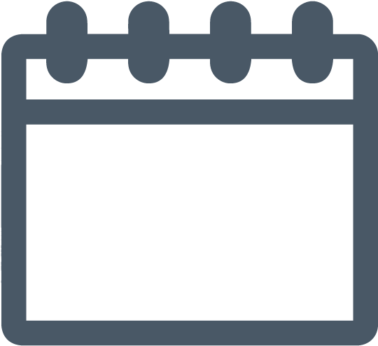 Calendar Of Events Icon, Grey - Chicago Connectory (600x600)