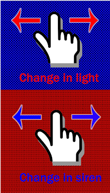 Police Lights & Sirens - Pointing Finger (288x512)