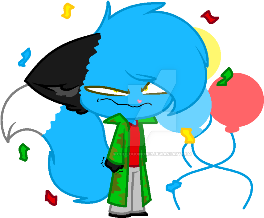 Happy Birthday Daddy Fuzzball By Cheiloquinones - Cartoon (1024x759)