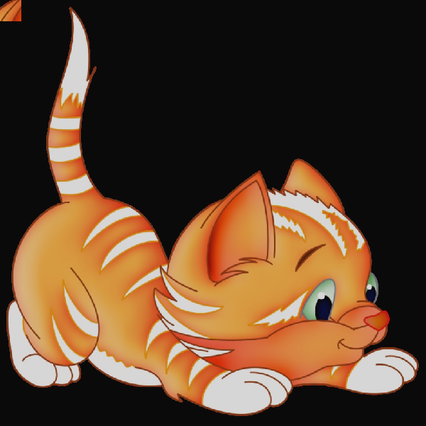 Clip Art Funny Cartoon Kittens Clip Art Images On A - Transparent Background Kitten Clipart (600x600)