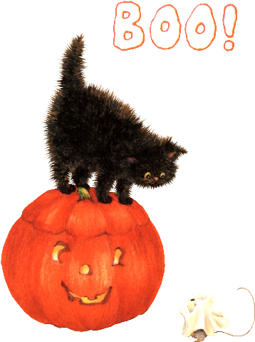 Halloween - Jack-o'-lantern (387x501)