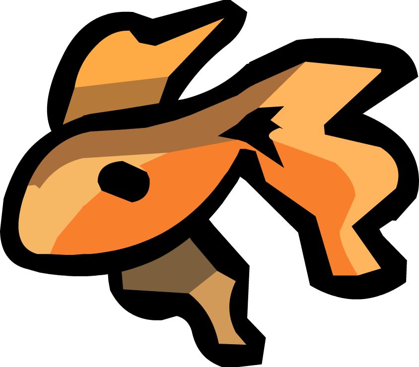 Gold Fish - Club Penguin Fish (844x740)
